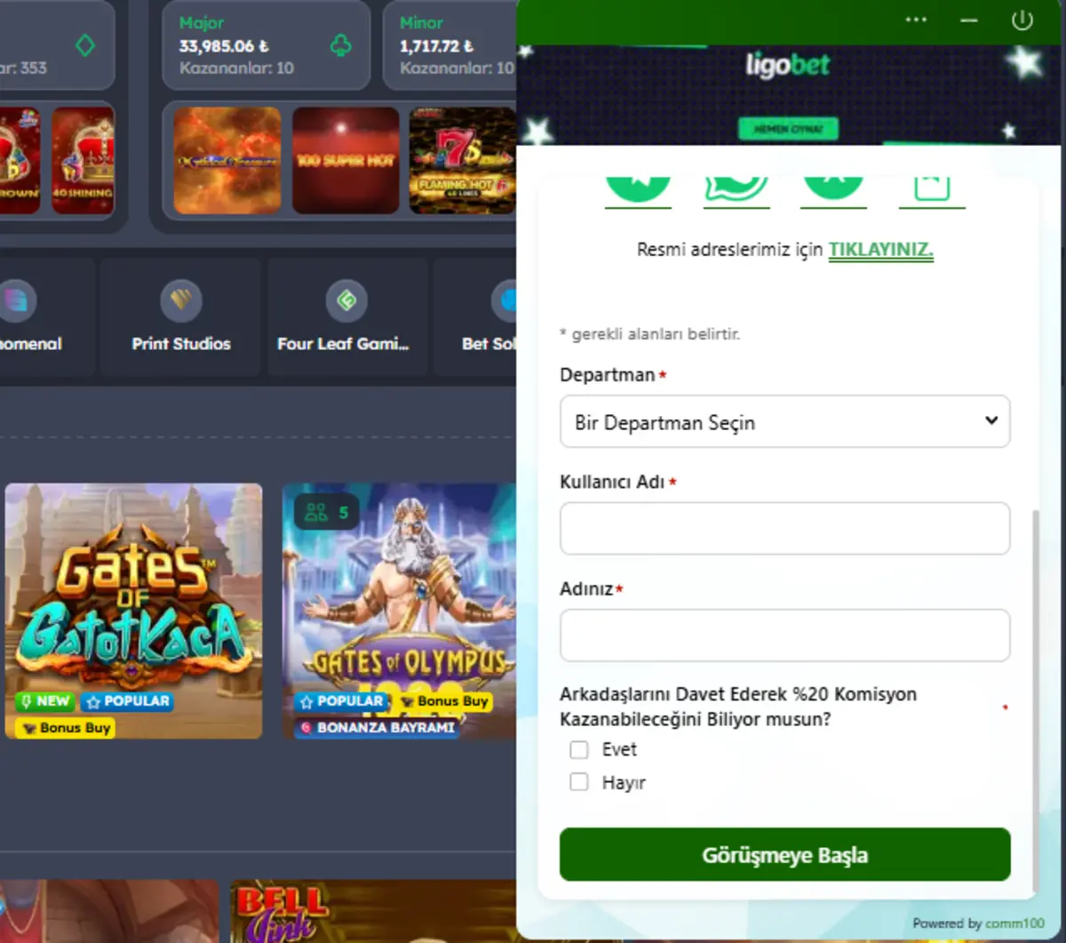Ligobet sikayet